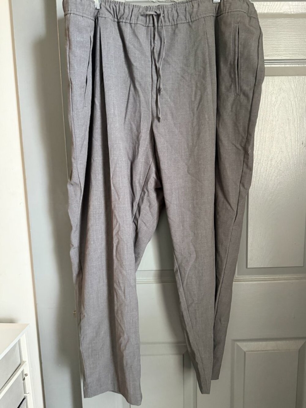 Old Navy Billie High-Rise Pants Women's 2X Gray Pull-On Comfort Waistband